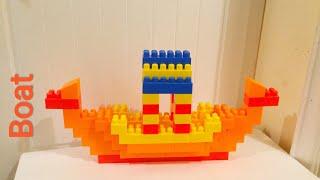 Boat/Building blocks for kids/Building blocks/Blocks Building Boat/Blocks.