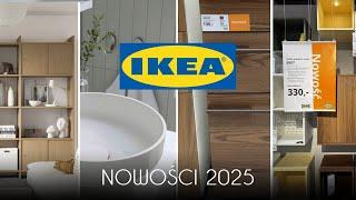 IKEA NOWOŚCI 2025 - NOWE REGAŁY,  KOMODY, ŚWIETNA UMYWALKA Z KRUSZONEGO MARMURU