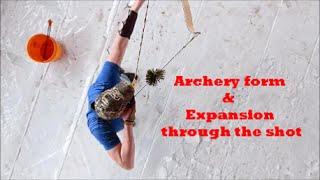 Instinctive Archery - expansion through the shot