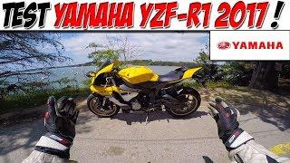 #Moto Vlog 88 : TEST YAMAHA YZF-R1 2017 / LA MOTO DU DIABLE ! 