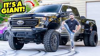 Fitting a HUGE Lift Kit & New Tires on my Truck!!