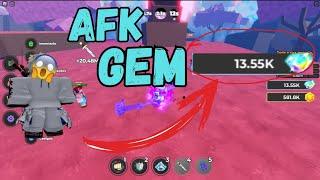 AFK GEM METHOD | Roblox anime simulator