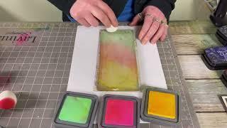 Quick Crafts: what you can make with Gel press and Distress oxides 