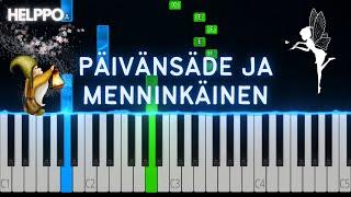 Päivänsäde ja menninkäinen | Helppo Piano Tutorial