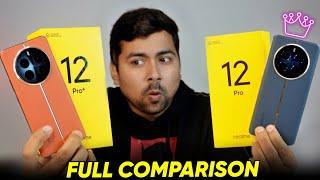 realme 12 Pro vs realme 12 Pro Plus : Full Comparison - Camera, Speed Test , BGMI & More 