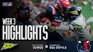 Stuttgart Surge @ Hamburg Sea Devils - Highlights | Week 3 | Season 2025