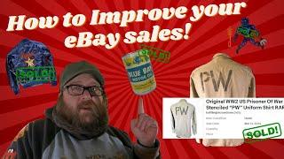 Improve your eBay sales in slow times by doing this!! #ebay #reseller #vintagetoys #military