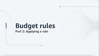 Applying a Budget Rule within Amazon Ads Campaign Manager