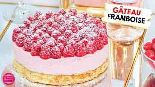 GÂTEAU MOUSSE DE FRAMBOISE LÉGER ET GOURMAND