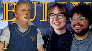 Our First Time Playing BULLY  | Blind Playthrough | Part 1