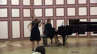 концерт класса Анны Соколовой, май 2018, Софья Зельцер