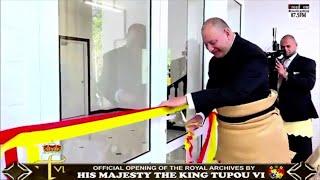  Official Opening of The Royal Archives by His Majesty King Tupou VI: Kingdom of Tonga