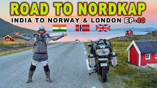 स्वर्ग का द्वार  ROAD TO NORDKAP | NORTHENMOST Point of  EUROPE | INDIA TO NORWAY & LONDON | Ep-40