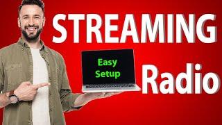 How to set up RADIO STREAMING. Easy FREE Way to Create an Online Radio Station Hosting and Software