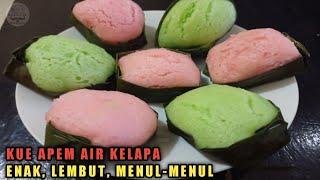 Kue Apem Air Kelapa - Enak Lembut Menul-Menul