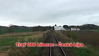 Trať 086 Liberec - Česká Lípa