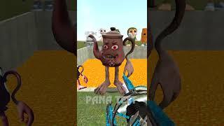 TA TA TA SAHUR MONSTER EATER FAMILY 2D VS 3D ITALIAN BRAINROT MEMES VS BEAM GUN LAVA PIT in Gmod !