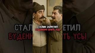 Зачем Сталин запретил Буденном брить усы #история #факты #прошлое #интересно #ссср #познавательно