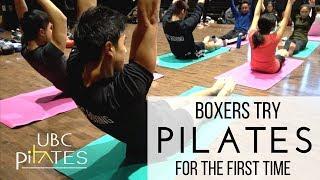 BOXERS TRY PILATES FOR THE FIRST TIME | UBC Pilates x UBC Boxing Club