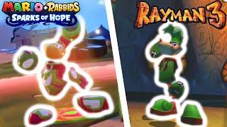 EVERY Rayman reference in Mario + Rabbids!