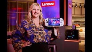 The Lenovo Legion Go S at CES 2025