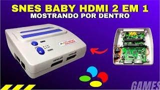 Super Nintendo HDMI 2 em 1 - Mostrando por Dentro | 8 BIT & 16 BIT HD TearDown