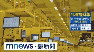 台積電法說會大當機20分鐘　魏哲家砍半導體展望｜#鏡新聞