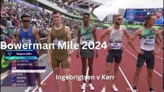 2024 Bowerman Mile Eugene - Josh Kerr v Jakob Ingebrigtsen - Diamond League