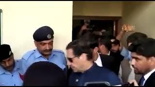 Chairman PTI Imran Khan leaves Supreme Court after his arrest was declared illegal.