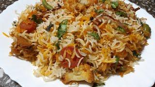 Mix Vegetables Biryani By Aneeba Ansari Food secrets  In Urdu Hindi