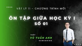 ÔN TẬP GIỮA HỌC KỲ I | VẬT LÝ 11 | THẦY VŨ TUẤN ANH