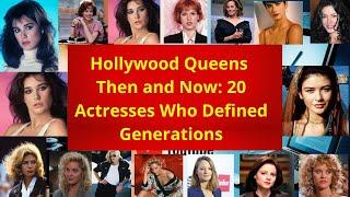 20 Hollywood actors Then and Now