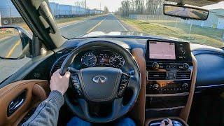 2023 Infiniti QX80 Sensory - POV Test Drive (Binaural Audio)