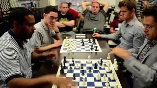 Levon Aronian & Magnus Carlsen give a bughouse Masterclass 2015