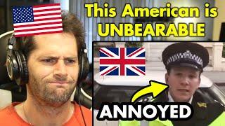 "Educated" American Disrespects London Police | American Reacts