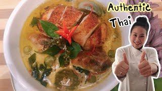 Thai Green curry with Grill Chicken - ThaiChef Food