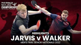 2022 Men's Singles Final Highlights - Tom Jarvis vs Sam Walker