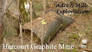 Finding Graphite At The Harcourt Graphite Mine (An Ontario, Canada Mineral & Crystal Exploration)