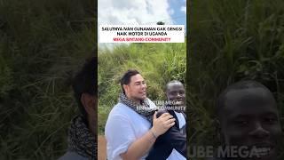 Ngakak Tapi Salut Lihat Igun Mau Naik Motor Begini di Uganda #igun #ivangunawan