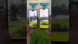 Iphone 15 Pro vs Iphone 15 Plus Zoom Test #apple #iphone15pro #iphone15plus #comparison #shorts