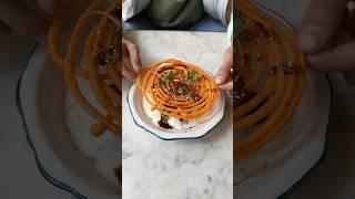 Jalebi Chaat and Nude Momo || Most Unique Weird Food 