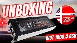 NEW B2 Audio RIOT1800.4 Unboxing!  The Game-Changing Amplifier Coming Soon!