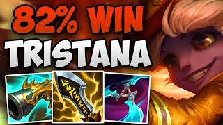 82% WIN RATE CHALLENGER TRISTANA AMAZING MID GAMEPLAY! | CHALLENGER TRISTANA MID | Patch 14.10 S14