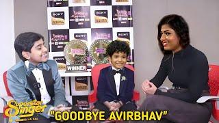 Avirbhav interview • Superstar Singer 3 | Superstar Singer Season 3 Today Episode