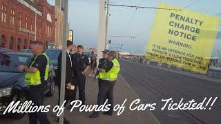 "BLACKPOOL SHOCKER: ££££ IN FINES! Traffic Wardens crack down on Cars in epic Nightlife showdown!"