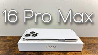 iPhone 16 Pro Max White Titanium - Unboxing, Comparison & First Impressions!