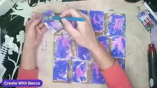 Create With Becca - Mini card book, crafting and chat Tuesday #3