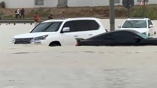 Floods in Dubai | Raw video