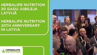 Herbalife Nutrition 20 gadu jubileja Latvijā / Herbalife Nutrition 20th anniversary in Latvia