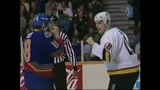 Blues - Canucks rough stuff 1/21/95